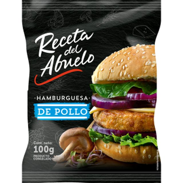 Hamburguesa RDA Pollo 100 g