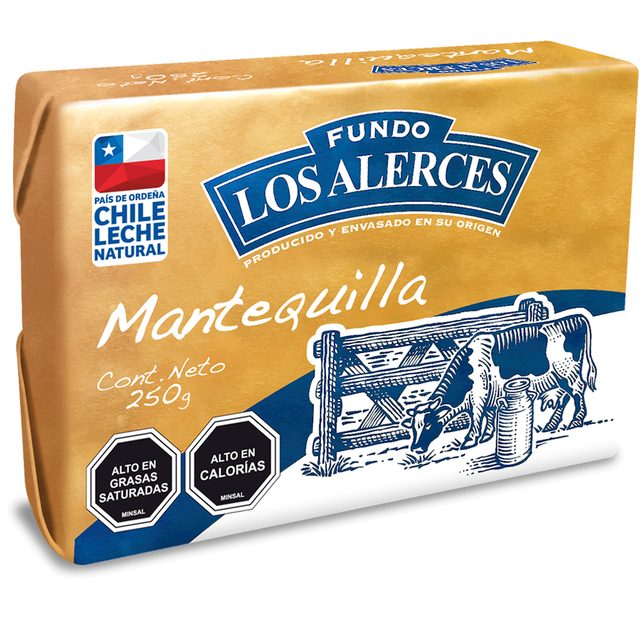 Mantequilla Los Alerces 250 g