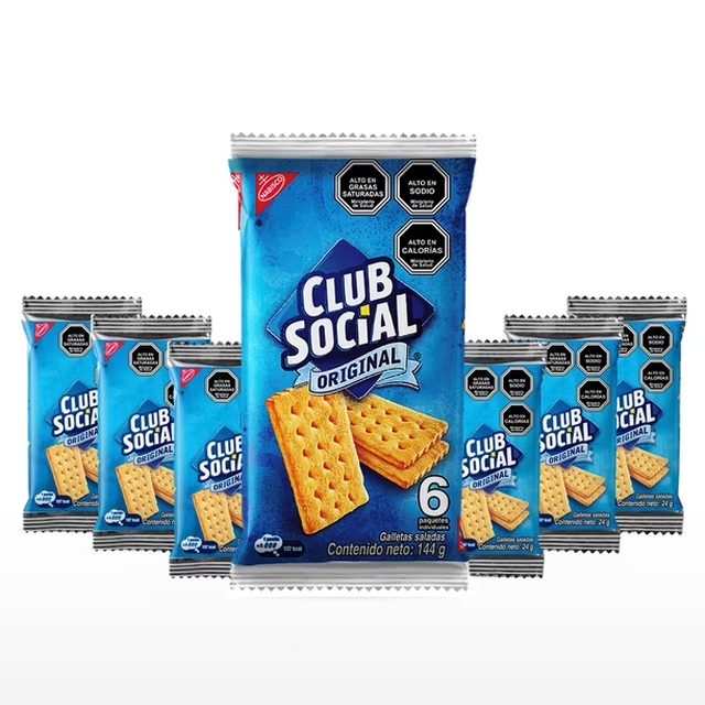 Club Social Original Pack 6 un.