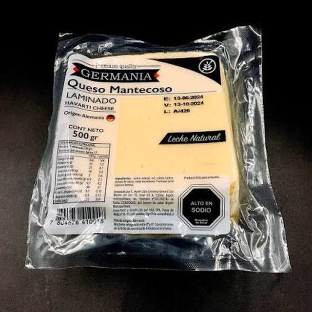 Queso Laminado Germania Mantecoso 500 g