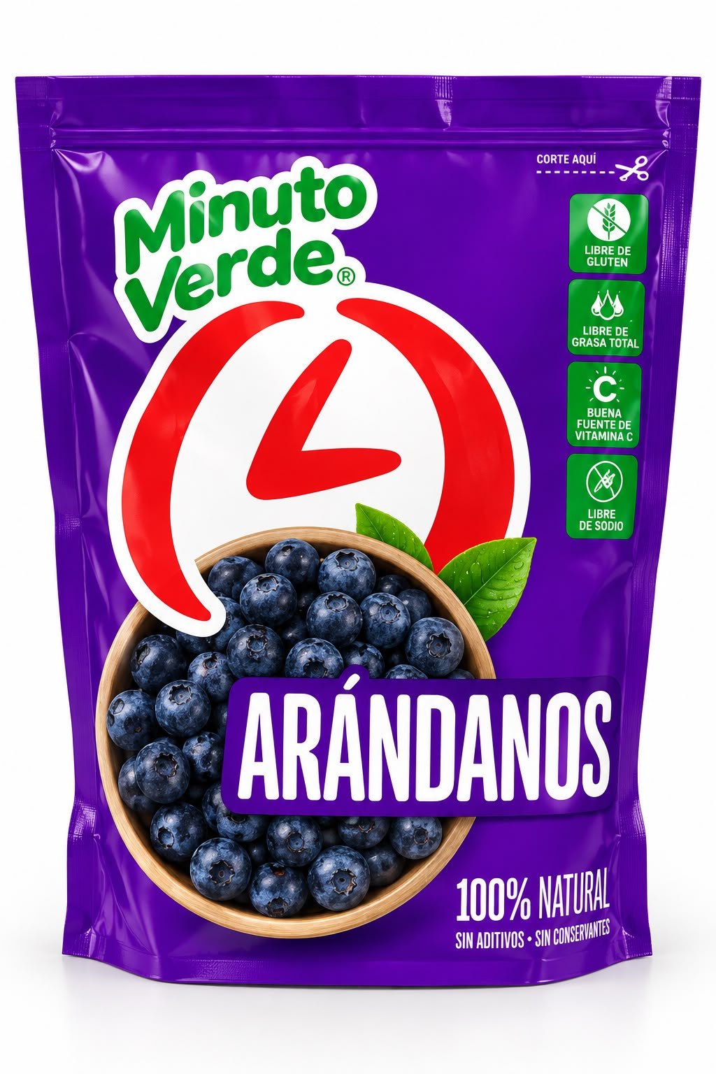 Arándanos 400g Minuto Verde