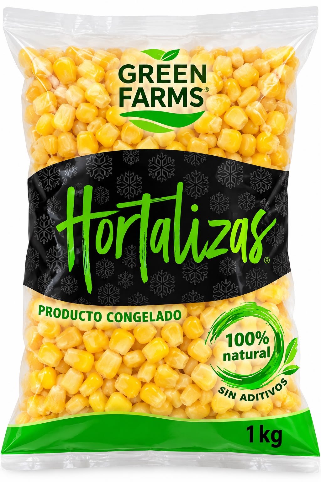 Choclo en grano 1 Kg Green Farms