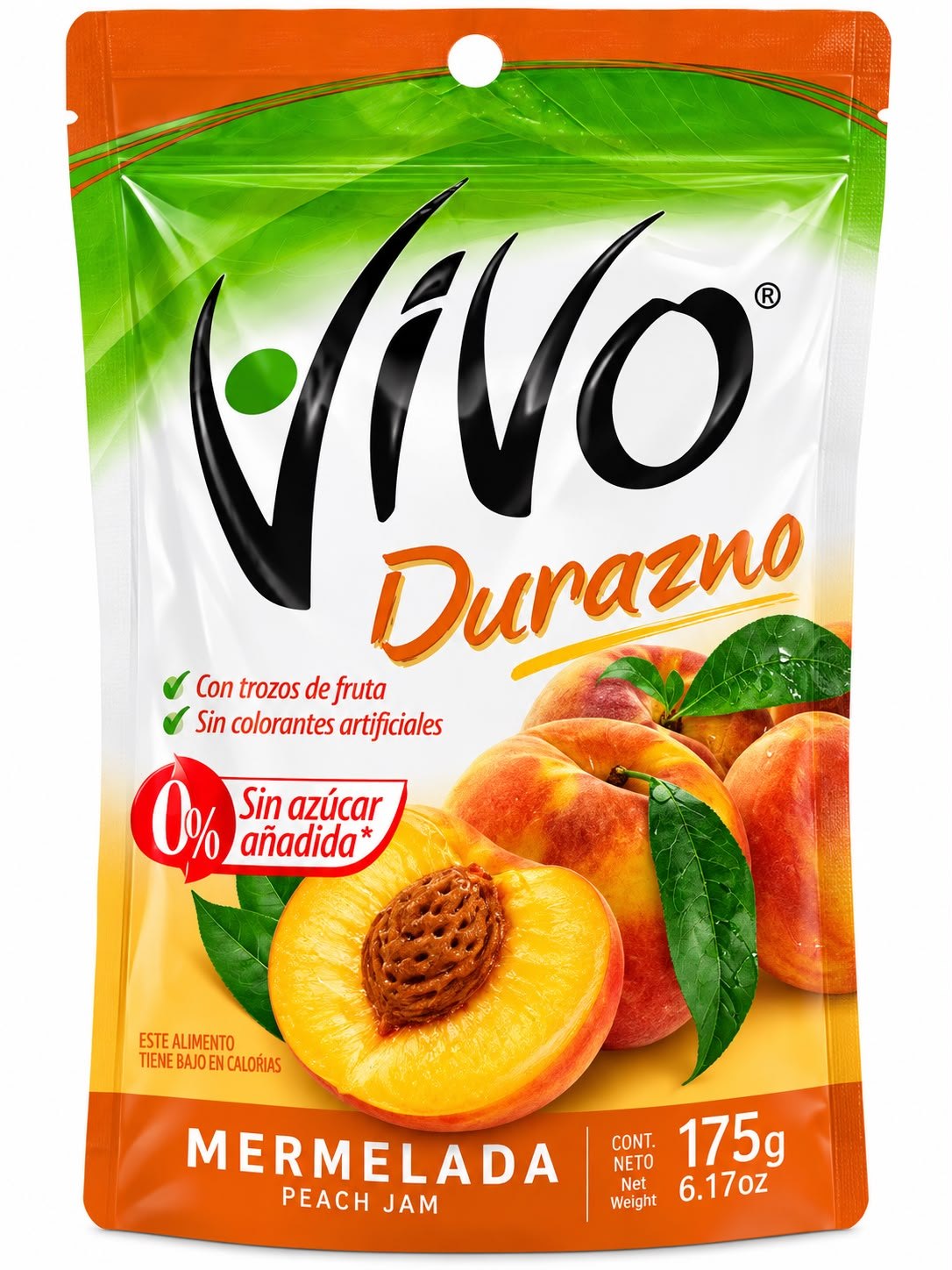 Mermelada Vivo Durazno 200 g