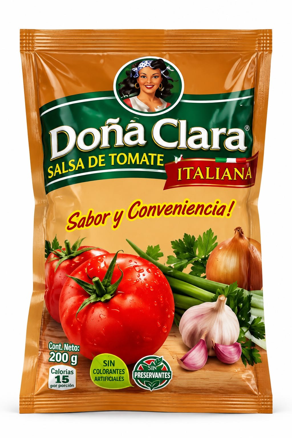 Salsa Tomate 200CC Doña Clara