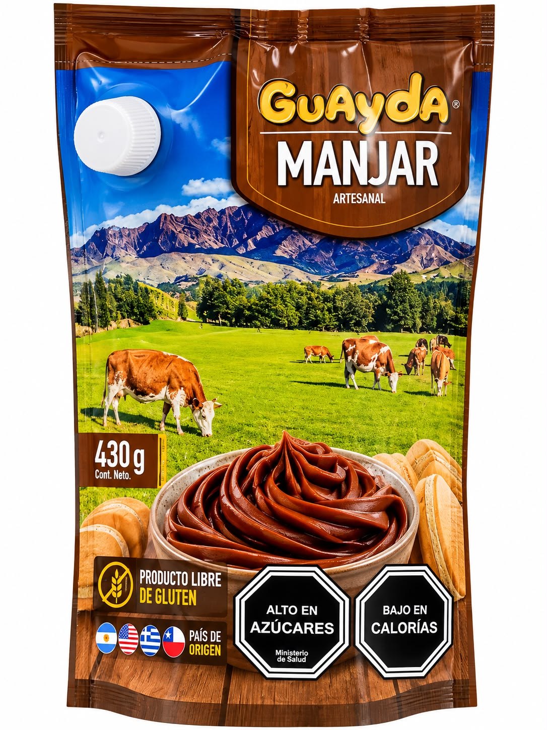 Manjar doypack Guau da 400g