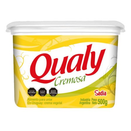 Margarina Tradicional 500 g Qualy