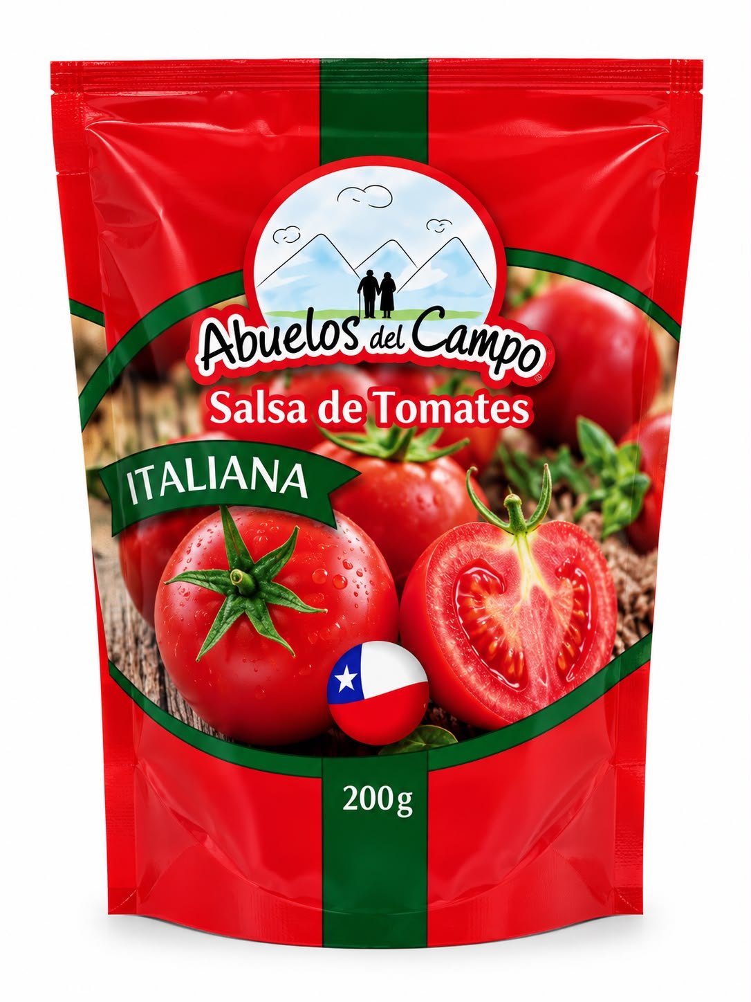 Salsa de Tomates 200g Abuelos del Campo